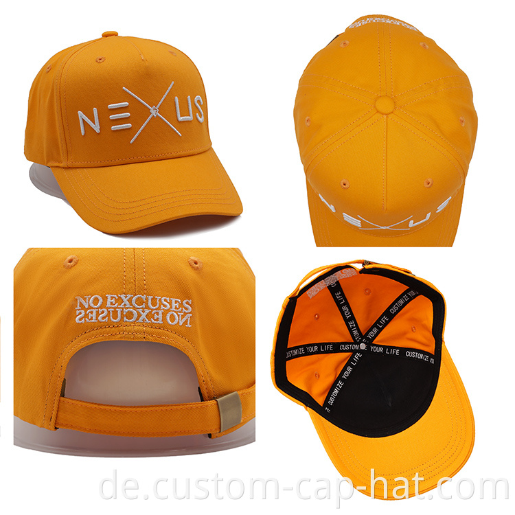 Yellow Baseball Cap